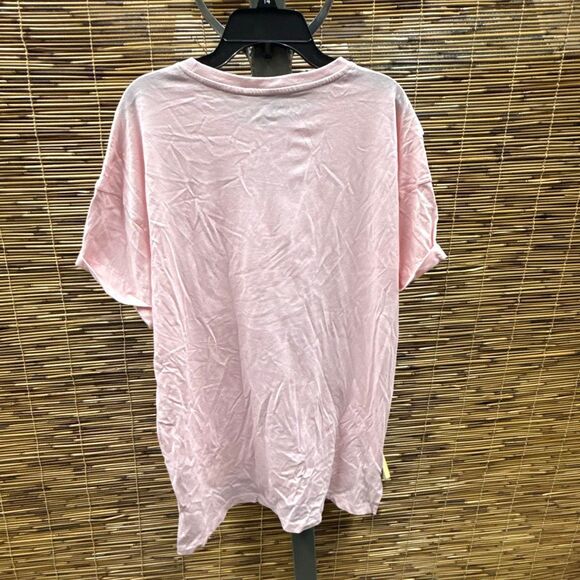 Dkny Sport Women S Cotton Logo T-Shirt Pink Size‎ Small - Picture 2 of 2